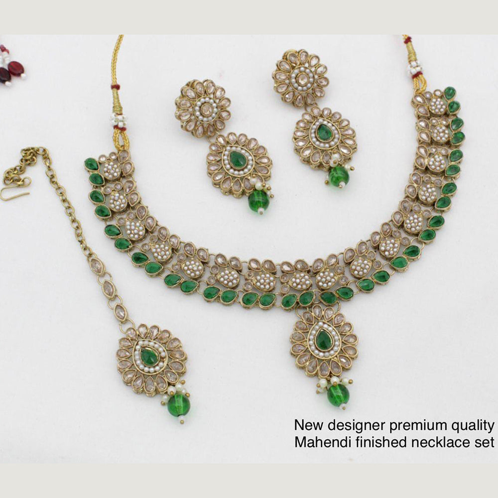 Sai Fashion Gold Plated Necklace Set