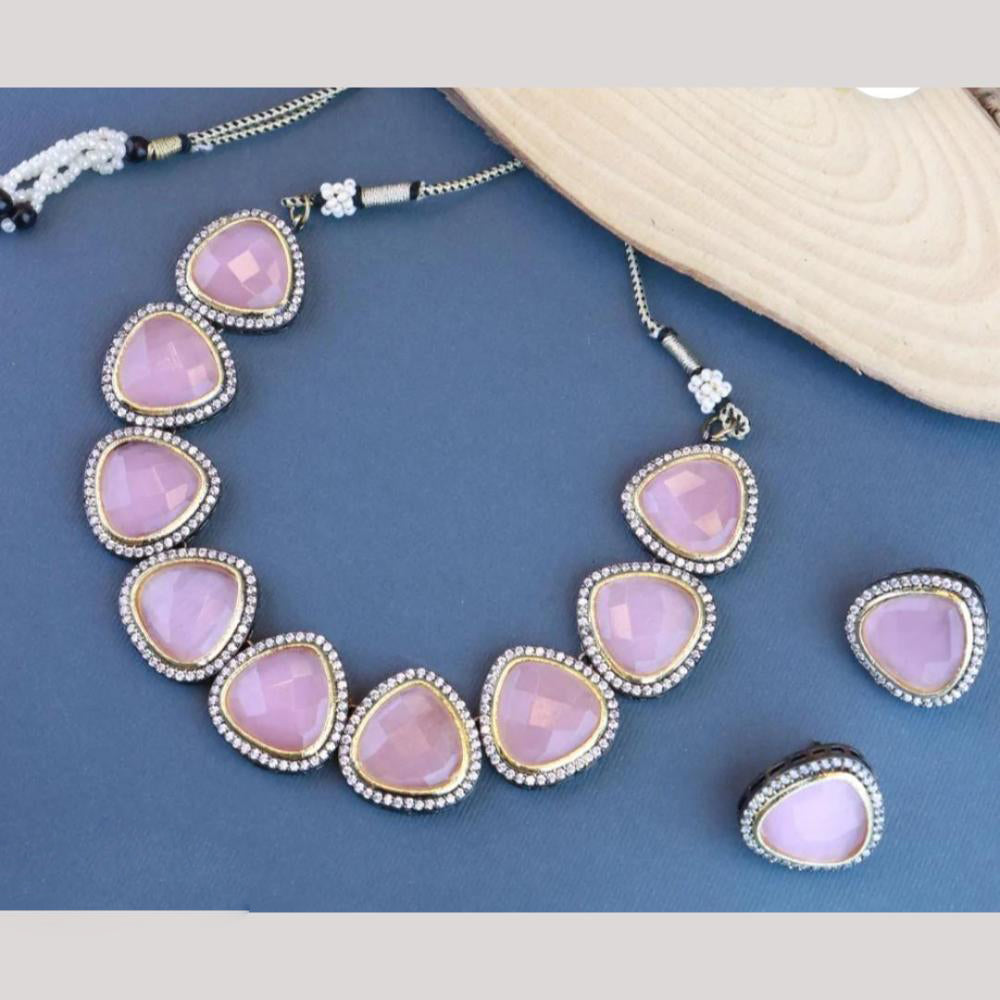 FS Collection Pota Stone Necklace Set