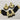 FS Collection Gold Plated Pota Stone And Beads Choker Necklace Set