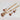 FS Collection Gold Plated Crystal Stone And Beads Long Necklace Set