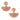 Wearhouse Fashion Gold Plated Dangler Earrings