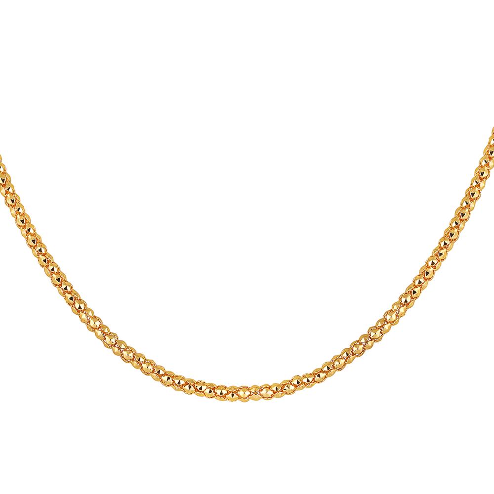 Mahi Exclusive Gold Plated Long Chain for Men and Boys