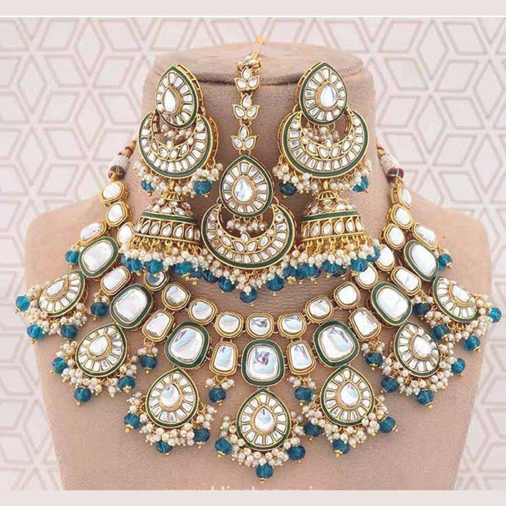 India Art Kundan Necklace Set