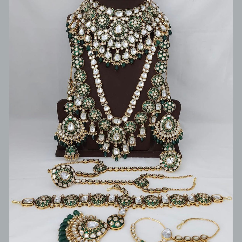 India Art Kundan And Beads Bridal Sets