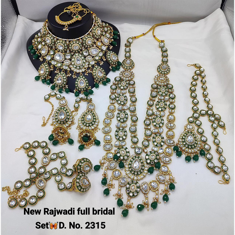 India Art Kundan And Beads Bridal Sets