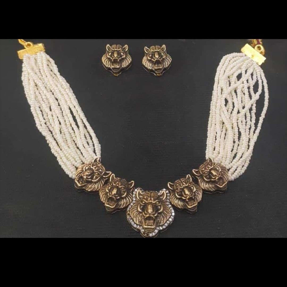 FS Collection Pearl Necklace Set