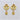 Raiya Raj Forming Gold Plated Austrian Stone Dangler Earrings