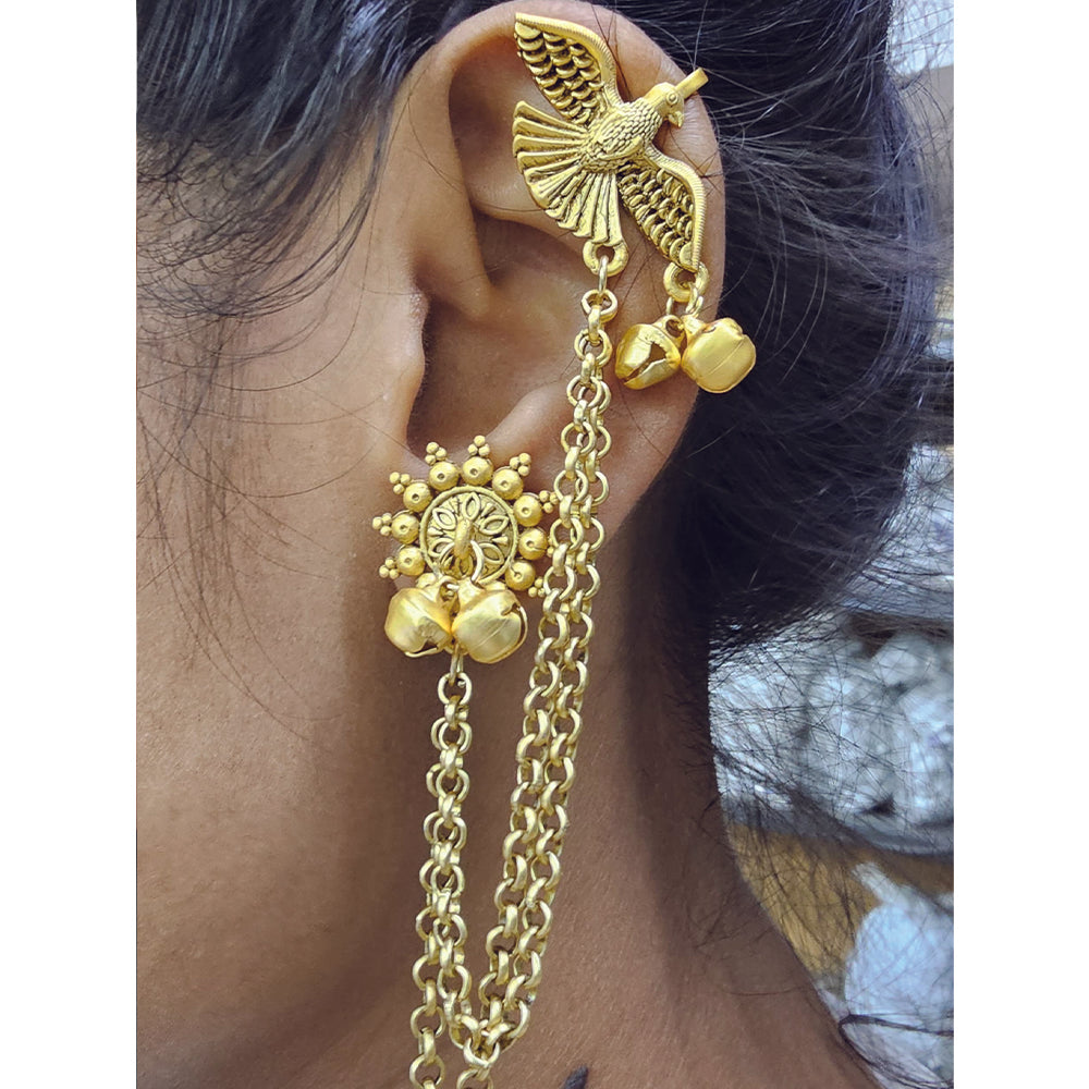 Wearhouse Fashion Gold Plated Ear Cuff
