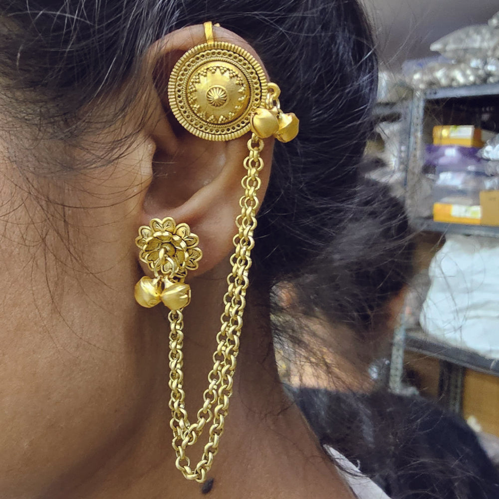 Wearhouse Fashion Gold Plated Ear Cuff