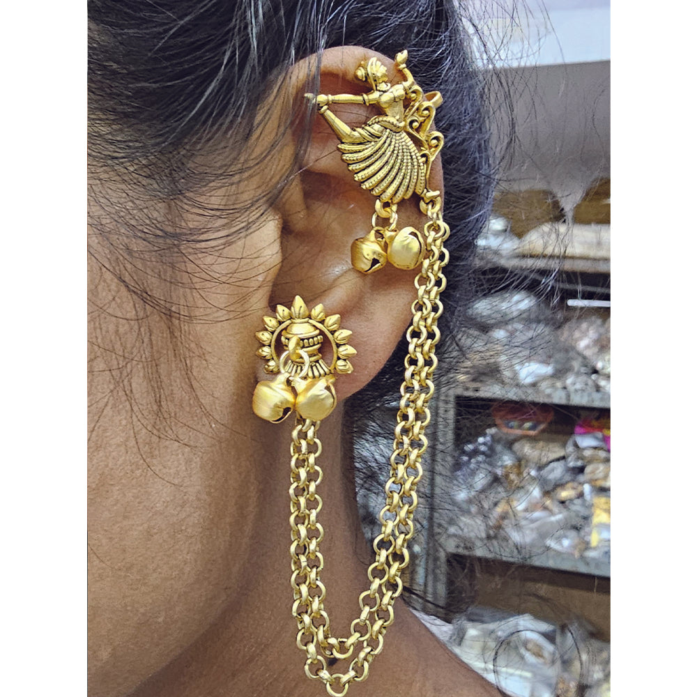 Wearhouse Fashion Gold Plated Ear Cuff
