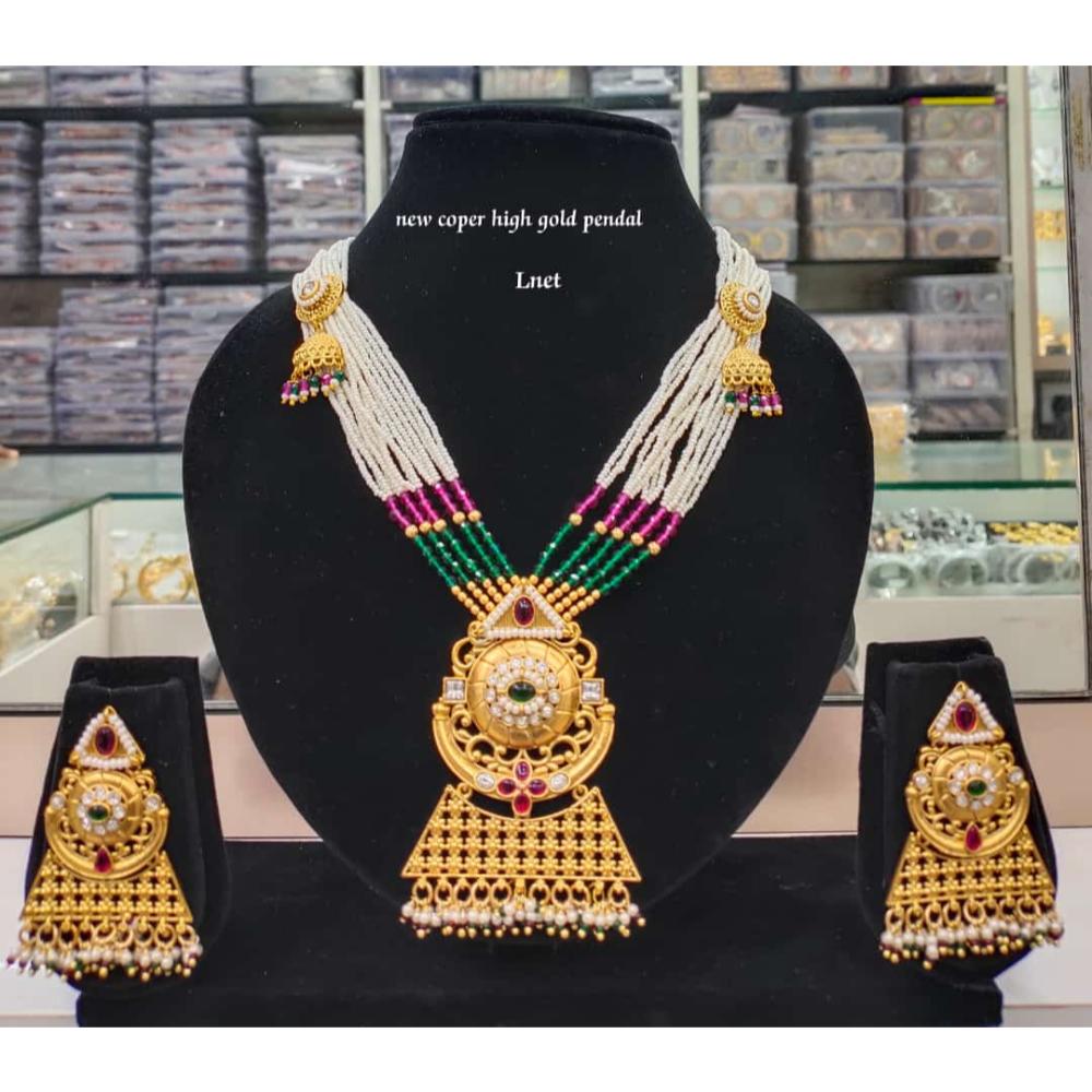 Lucentarts Jewellery Kundan Stone Choker Necklace Set