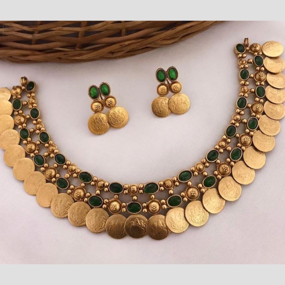 Lucentarts Jewellery Kundan Stone Choker Necklace Set