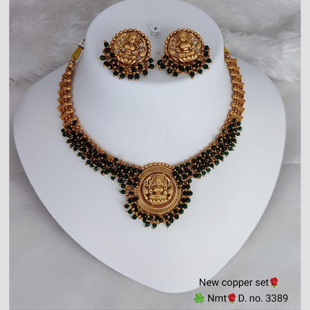 Lucentarts Jewellery Temple Choker Necklace Set